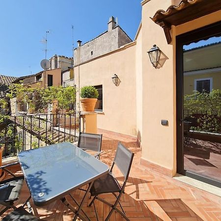 Boutique Penthouse with terrace, Spanish Steps Rome Extérieur photo