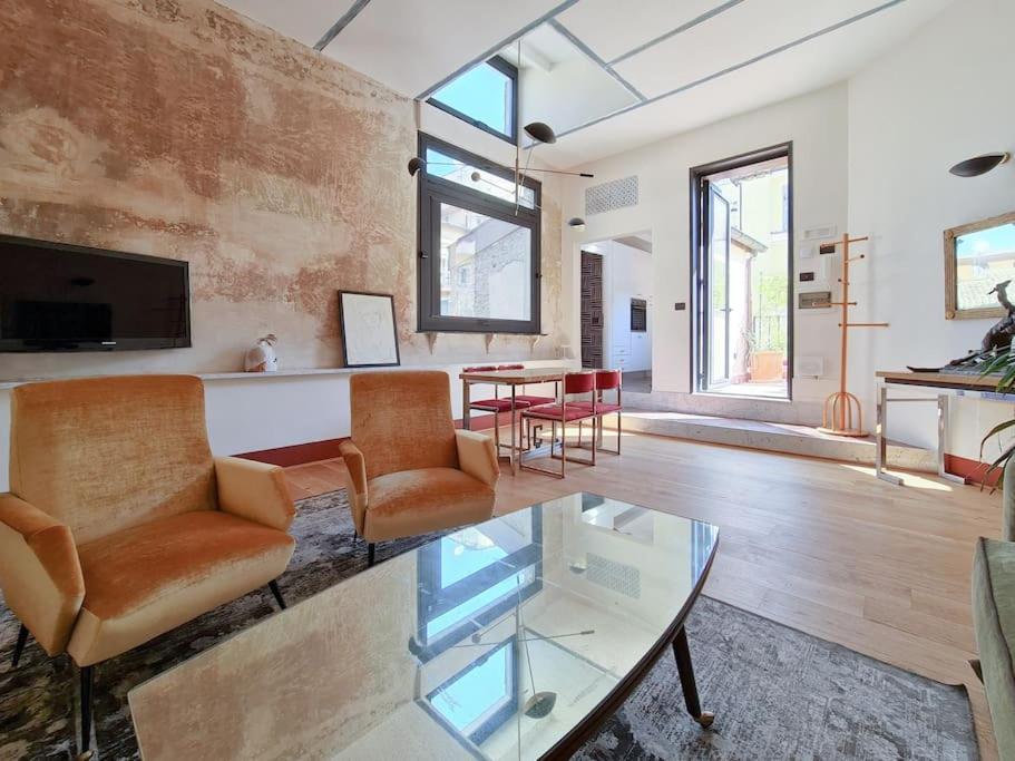 Boutique Penthouse with terrace, Spanish Steps Rome Extérieur photo